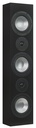 663-SW (Black Satin, Silver Drivers)